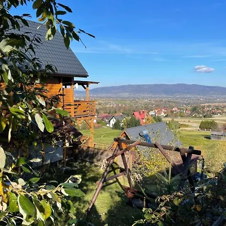 Maly Domek & Chatka Panorama Lipowa Exterior photo
